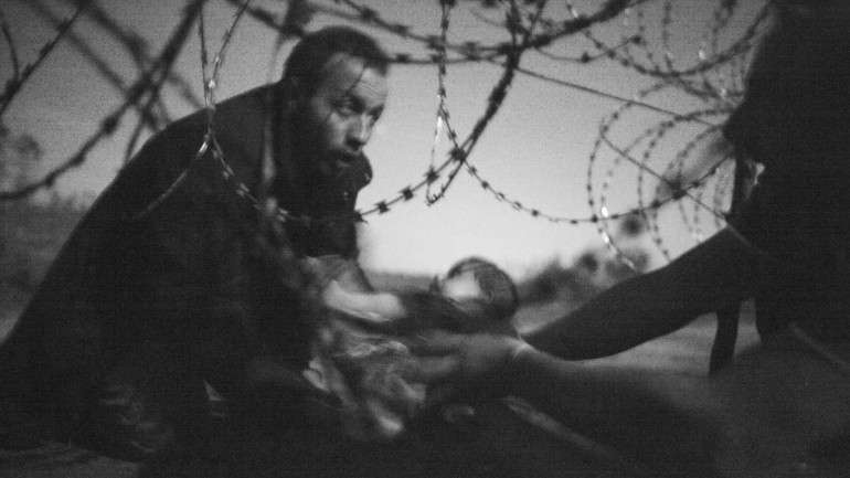 A fotografia de Warren Richardson, tirada em agosto do ano passado