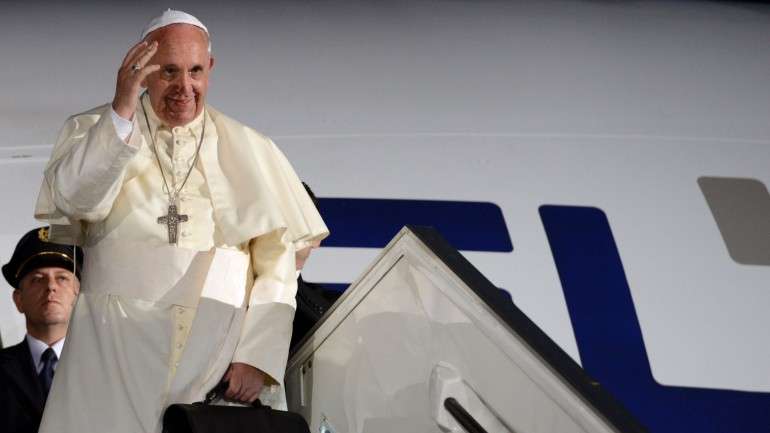 O Papa foi entrevistado na viagem de regresso a Roma, depois de ter estado no México
