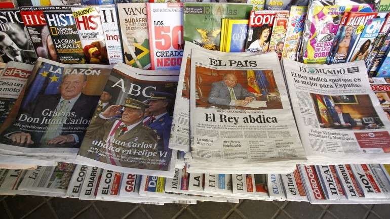 As vendas do jornal digital tiveram "crescimentos espetaculares" afirma Caño.