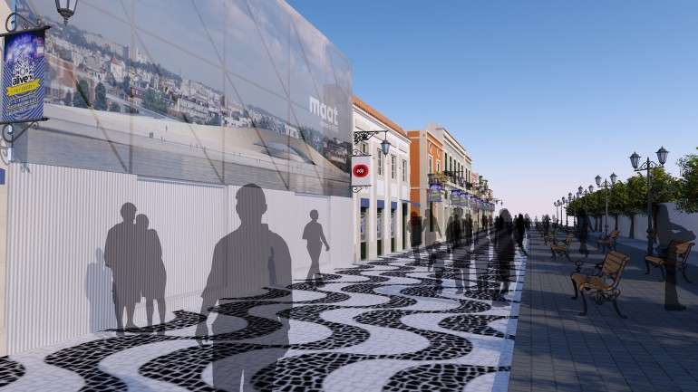 Projeto da nova "Rua EDP, A Energia Oficial da Música"