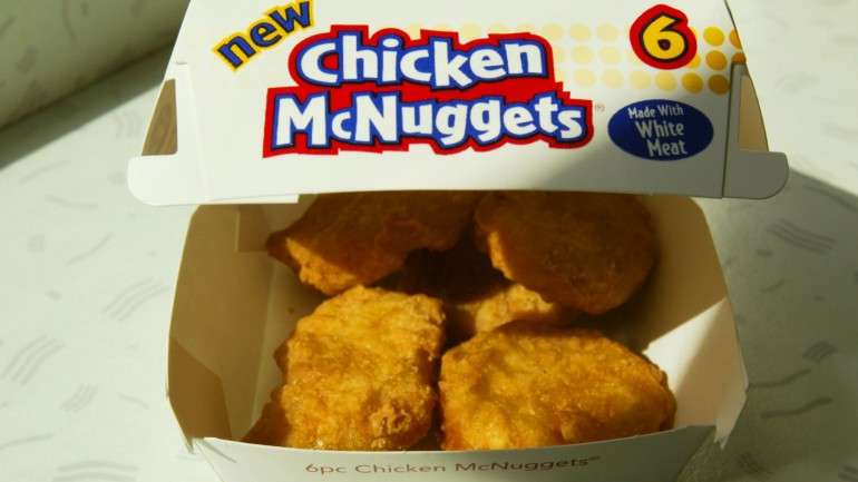 Os novos McNuggets não terão corantes nem preservantes