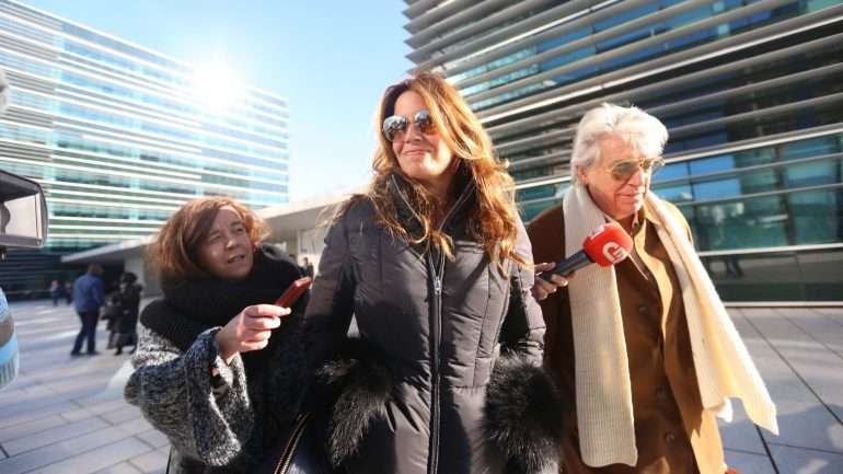 A apresentadora Bárbara Guimarães e o advogado Pedro Reis