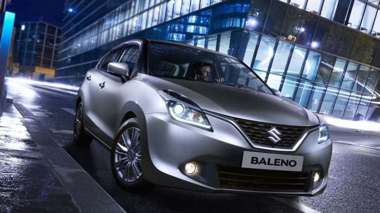 Com uma estética simples e funcional, o Suzuki Baleno é construído sobre uma nova plataforma