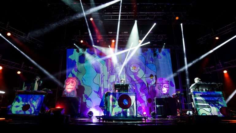 Os Animal Collective foram psicadélicos q.b., a chuva não ajudou