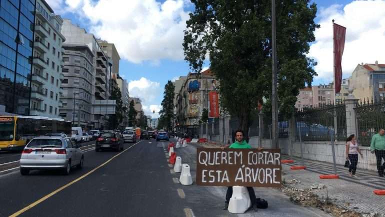 Durante algumas horas cada tarde, Emanuel vai postar-se junto às faixas de rodagem