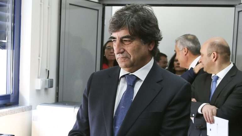 O secretário de Estado do Ambiente, Carlos Martins