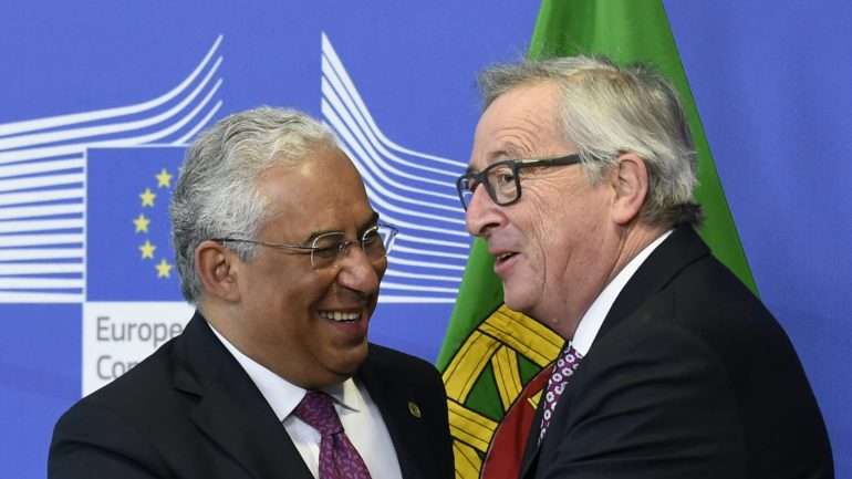 António Costa com Jean Claude-Juncker