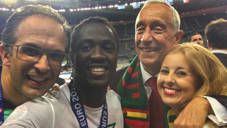 Susana Torres no Stade de France