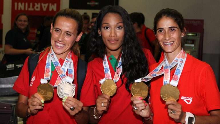 Dulce Félix, Patrícia Mamona e Sara Moreira