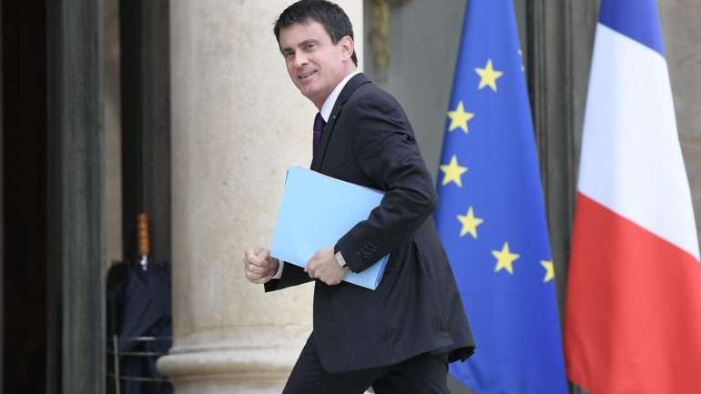 O primeiro-ministro francês, Manuel Valls