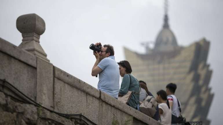 Macau recebeu 7,45 milhões de visitantes entre janeiro e março deste ano