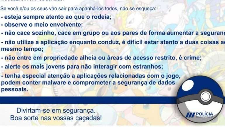 Imagem da publicação do Facebook