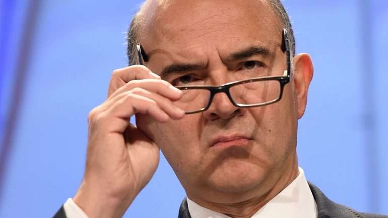 Pierre Moscovici, comissário europeu para os assuntos económicos e financeiros, defendeu sanções "zero"
