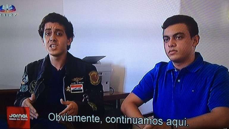 Filhos gémeos do embaixador iraquiano, Haider e Ridha, de 17 anos, contaram a sua versão dos factos numa entrevista à SIC