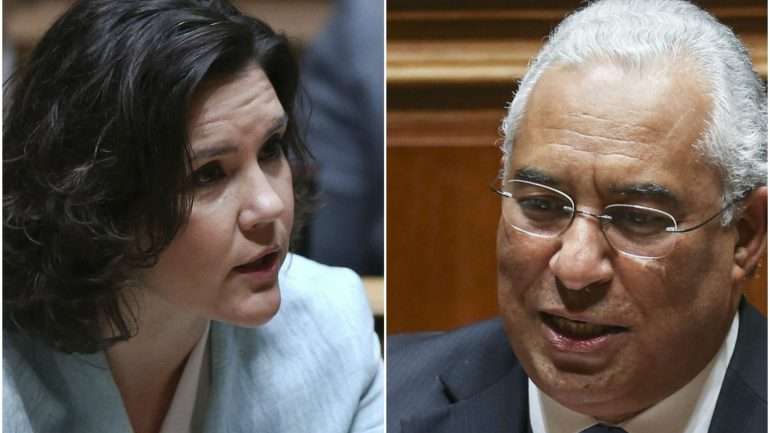 "Isso é mentira. Objetivamente mentira. Mentira objetiva", atirou Cristas durante o debate quinzenal