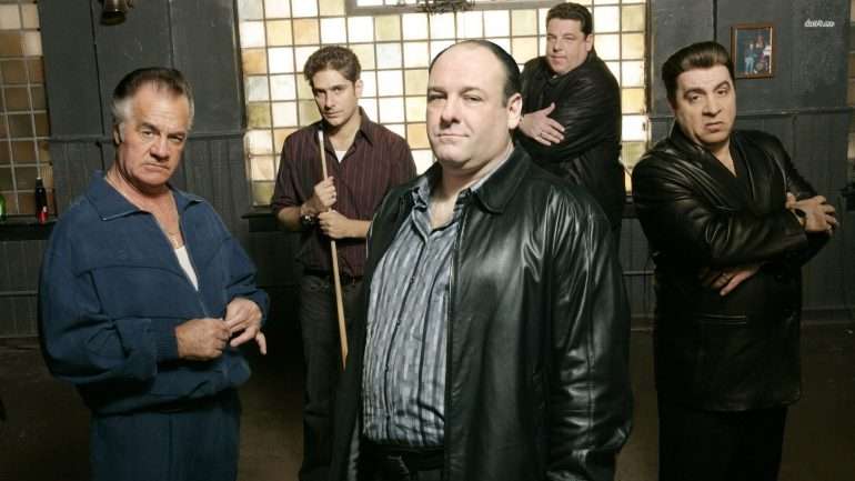 &quot;Os Sopranos&quot; está em 1.º lugar na lista das melhores séries de todos os tempos.