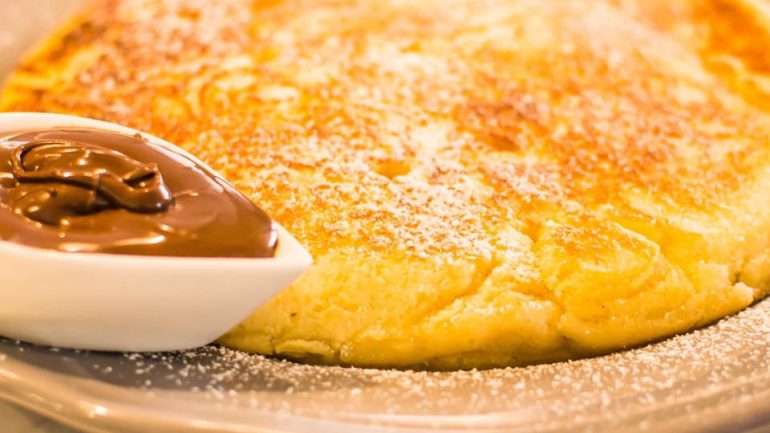 As panquecas, neste caso com Nutella, são uma das especialidades do recém-aberto Nicolau Lisboa.