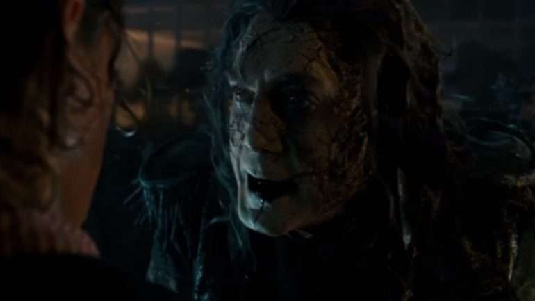 Javier Bardem é o novo vilão da saga, um capitão fantasma, velho rival de Sparrow