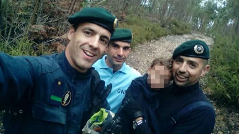 Martim foi encontrado na terça-feira pelos militares da GNR a dois quilómetros de casa