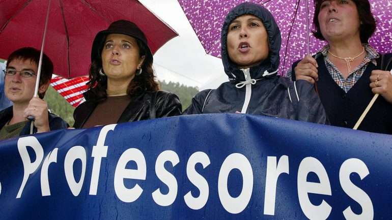 Professores a contrato querem que legislação seja alterada e dê prioridade aos professores das escolas públicas nos concursos