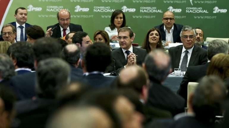 Conselho Nacional do PSD reuniu-se esta noite num hotel em Lisboa