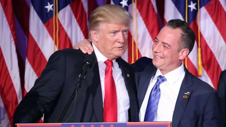 Donald Trump e Reince Priebus
