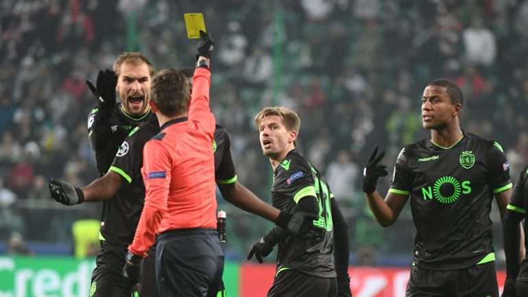 Não foi amarelo, foi mesmo ordem de expulsão do Sporting das ligas europeias