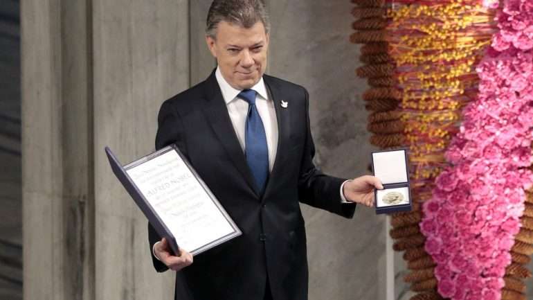 Juan Manuel Santos, presidente da Colômbia