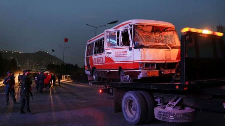 O autocarro viajava entre Herat e a capital afegã, Cabul