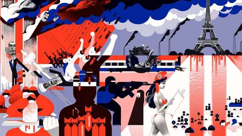 A exposição de ilustração de André Carrilho foi prolongada até dia 12 no Espaço Passevit, em Lisboa.