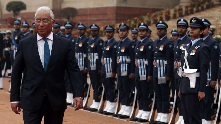 António Costa está a realizar uma visita de seis dias  à Índia