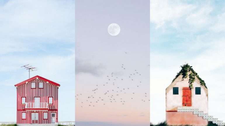 As casas "solitárias" são já quase como uma imagem de marca do fotógrafo Sejkko