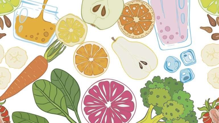 Água, maçãs (com casca), cenouras e morangos podem atuar como alimentos inibidores de apetite.