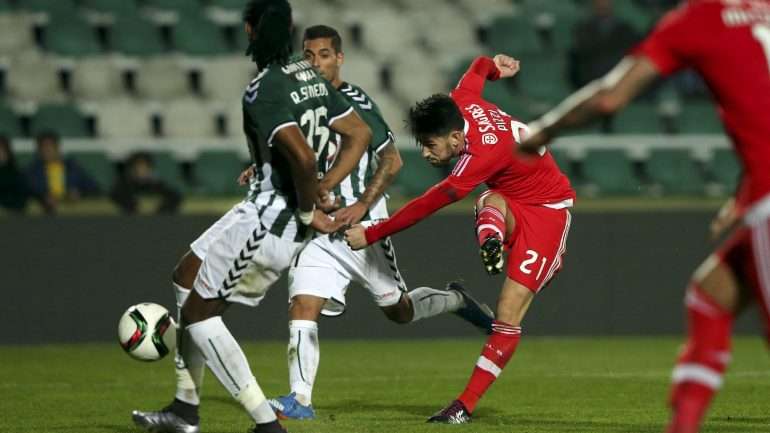 Na época passada, o Benfica ganha 4-2 no Bonfim com a preciosa contribuição de Pizzi, autor do 1-0