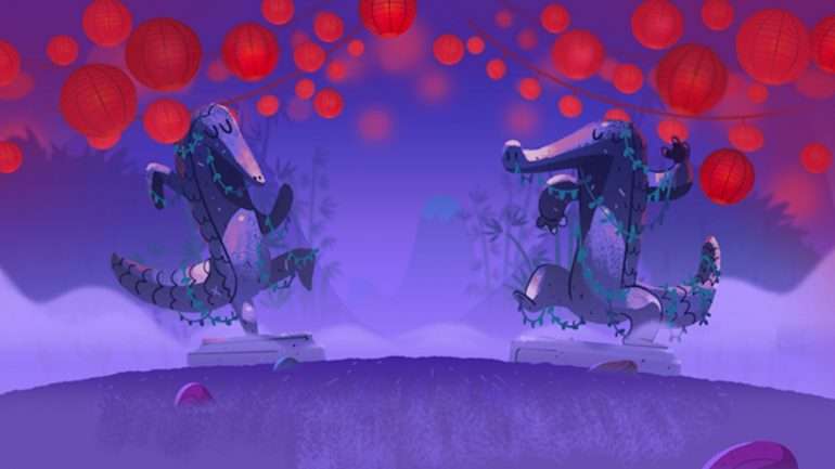 O doodle do Dia dos Namorados será um jogo em que um pangolim percorre o mundo em busca do encontro perfeito