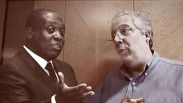 Manuel Vicente, vice-presidente da República de Angola, e Orlando Figueira, procurador do Ministério Público