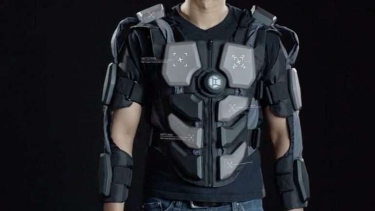 Vision Hardsuit Hardlight VR Suit. O virtual torna-se mais real – Observador