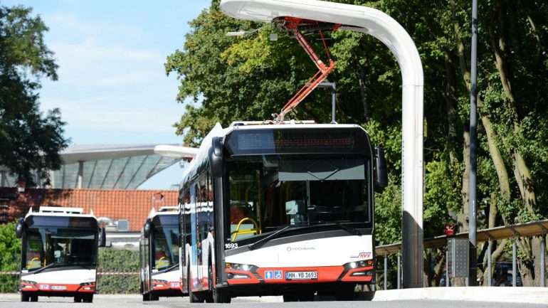 O sistema já está implementado em Hamburgo. Tempo de carga? Seis minutos