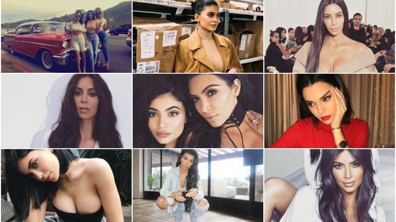 Kim Kardashian é a irmã mais rentável e chega a ganhar 470 mil euros por publicação.