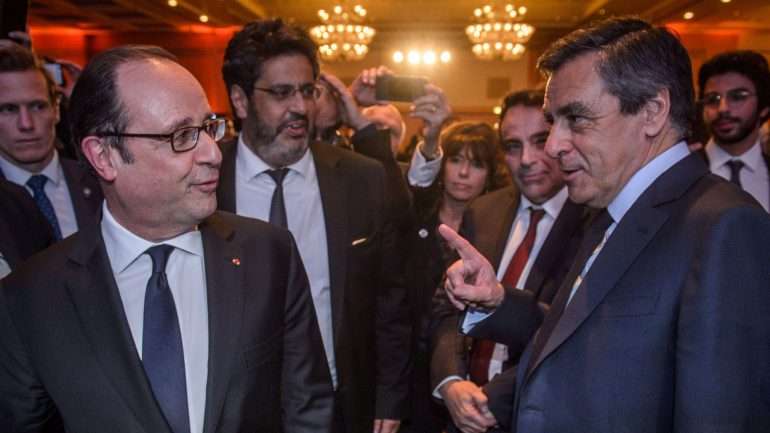 François Fillon acusou François Hollande de ter uma "sala escura" e de instrumentalizar os serviços secretos