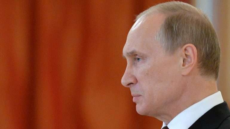 O presidente russo, Vladimir Putin, foi dos primeiros governantes a repudiar o ataque norte-americano