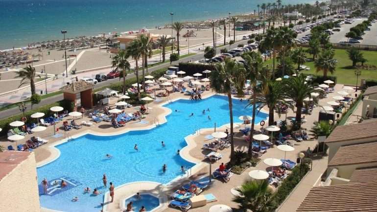 Desacatos passaram-se no Hotel Publo Camino Real, em Los Álamos, Torremolinos