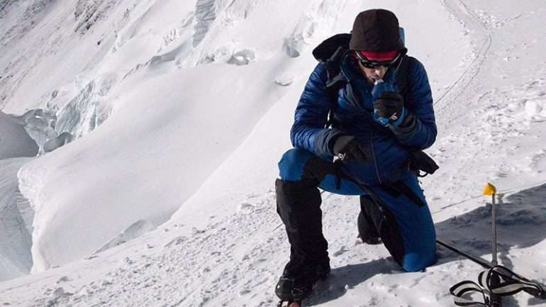 Parte integrante do seu projeto "Summits of My Life", Kilian Jornet pretendia subir a montanha em tempo recorde e numa só tentativa