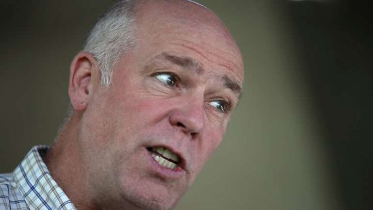 Greg Gianforte é o candidato republicano do estado de Montana ao Congresso norte-americano