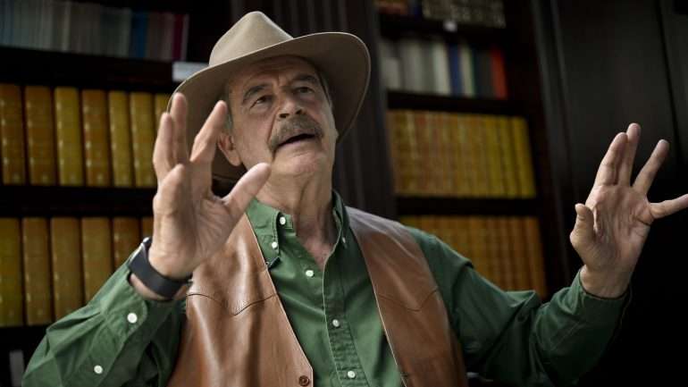 É raro o dia em que Vicente Fox não critica Donald Trump nas redes sociais