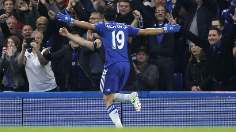 Diego Costa evitou voar de Stamford Bridge esta época mas acabou mesmo por ser dispensado após ser campeão