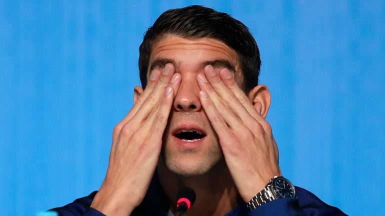 Depois de se retirar das piscinas de Londres, em 2012, Phelps ficou sem propósito e direção