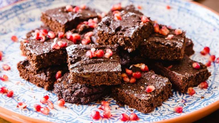 Todas as receitas têm em comum serem saudáveis. Sim, incluindo estes brownies.