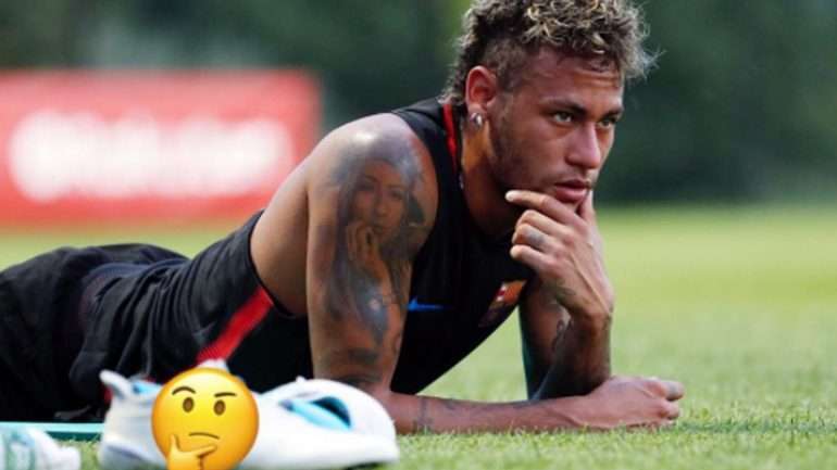 Neymar colocou esta imagem no seu Instagram e as reações começaram a circular pelo mundo inteiro