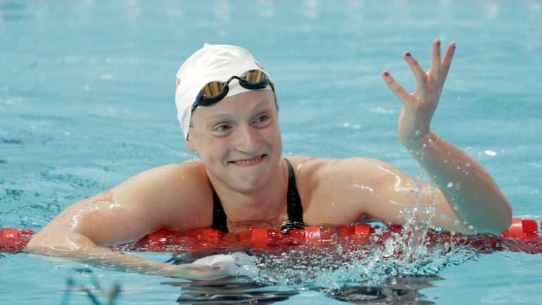 Katie Ledecky ganhou 16 das 17 provas em que participou em Jogos Olímpicos e Mundiais desde 2012
